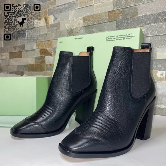 $500 OFF-WHITE High Heel Cowboy Bootie - Picture 5 of 16